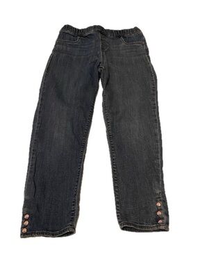 Gap Kids 1969 Girls 14 Regular Legging Jeans with Decorative Buttons
